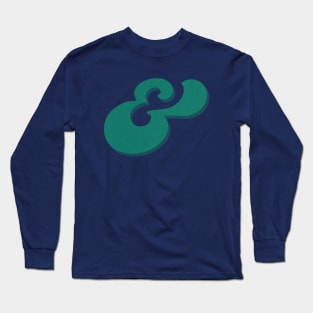 Ampersand /// Retro Design Gift Long Sleeve T-Shirt